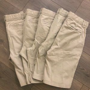 School Uniform Approved! Children’s Place Size 12, Flat Front Khaki Chino Shorts